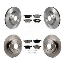 Charger l'image dans la galerie, Front Rear Disc Brake Rotors And Ceramic Pads Kit For Honda Accord K8C-100986