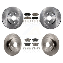 Load image into Gallery viewer, Front Rear Disc Brake Rotors And Ceramic Pads Kit For Honda Accord