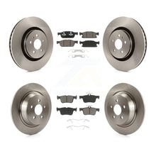 Load image into Gallery viewer, Front Rear Disc Brake Rotor &amp; Ceramic Pad Kit For Ford Edge Lincoln MKX Nautilus