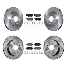 Load image into Gallery viewer, [Front+Rear] 2011 Hyundai Accent Premium OE Brake Rotors &amp; Ceramic Pads Kit For Max Braking