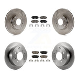 Kit de rotors de frein avant et arrière et plaquettes en céramique, pour Hyundai Sonata Kia Optima Magentis 
