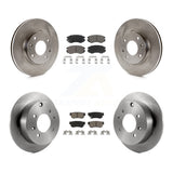 Rotors de frein avant et arrière et Kit de plaquettes en céramique, pour Kia Optima Hyundai Sonata Magentis 