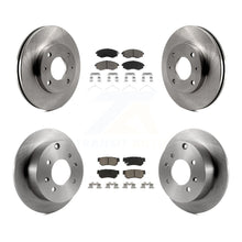 Load image into Gallery viewer, Front Rear Disc Brake Rotors And Ceramic Pads Kit For Hyundai Sonata