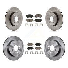 Load image into Gallery viewer, Front Rear Disc Brake Rotors And Ceramic Pads Kit For Kia Rio