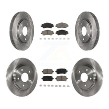 Charger l'image dans la galerie, Kit de rotor de frein avant et arrière et plaquettes en céramique, pour Dodge Grand Caravan Chrysler Town 