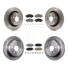 Charger l'image dans la galerie, Front Rear Disc Brake Rotors And Ceramic Pads Kit For Jeep Liberty Dodge Nitro