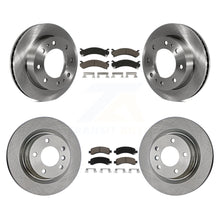 Charger l'image dans la galerie, Front Rear Brake Rotor And Ceramic Pad Kit For Chevrolet Express 2500 GMC Savana