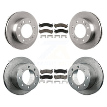 Charger l'image dans la galerie, Front Rear Disc Brake Rotors And Ceramic Pads Kit For GMC Sierra 3500 Classic