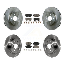 Front Rear Disc Brake Rotors & Ceramic Pad Kit For Chevrolet Cruze Sonic Limited