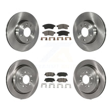 Charger l'image dans la galerie, Front Rear Disc Brake Rotors And Ceramic Pads Kit For Cadillac ATS