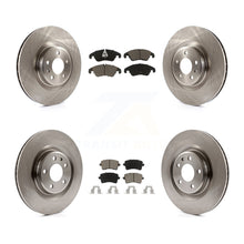 Charger l'image dans la galerie, Front Rear Disc Brake Rotors And Ceramic Pads Kit For Audi Q5 S5