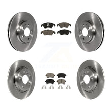 Charger l'image dans la galerie, Front Rear Disc Brake Rotors And Ceramic Pads Kit For Audi Q5 A4 Quattro A5