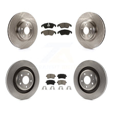 Charger l'image dans la galerie, Front Rear Disc Brake Rotors And Ceramic Pads Kit For Audi S5