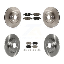 Charger l'image dans la galerie, Front Rear Brake Rotor And Ceramic Pad Kit For Audi Q5 With 345mm Diameter