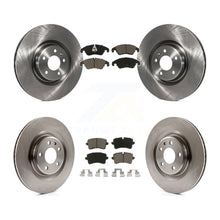 Load image into Gallery viewer, Front Rear Disc Brake Rotors And Ceramic Pads Kit For Audi A6