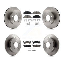 Front Rear Disc Brake Rotor And Ceramic Pad Kit For Ford Ranger Explorer Mercury
