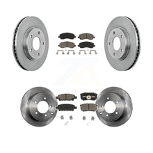 Load image into Gallery viewer, Front Rear Disc Brake Rotors And Ceramic Pads Kit For Mitsubishi Lancer