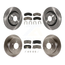 Charger l'image dans la galerie, Front Rear Brake Rotor &amp; Ceramic Pad Kit For Mitsubishi Lancer Ralliart To 03 09