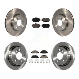 Front Rear Disc Brake Rotors And Ceramic Pads Kit For Mini Cooper