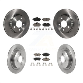 Front Rear Disc Brake Rotors And Ceramic Pads Kit For Mini Cooper