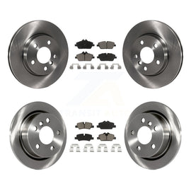 Front Rear Disc Brake Rotors And Ceramic Pads Kit For Mini Cooper