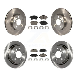 Front Rear Disc Brake Rotors And Ceramic Pads Kit For Mini Cooper