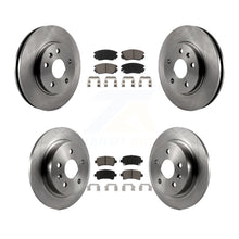 Charger l'image dans la galerie, Front Rear Disc Brake Rotors And Ceramic Pads Kit For Chevrolet Malibu Limited