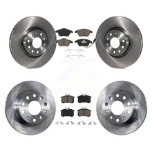 Load image into Gallery viewer, Front Rear Disc Brake Rotors And Ceramic Pads Kit For Volkswagen Jetta Beetle