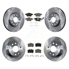 Load image into Gallery viewer, Front Rear Disc Brake Rotors And Ceramic Pads Kit For Volkswagen Jetta Beetle