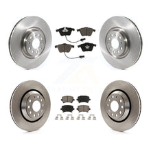Load image into Gallery viewer, Front Rear Disc Brake Rotors And Ceramic Pads Kit For Volkswagen CC