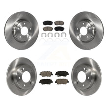 Charger l'image dans la galerie, Front Rear Disc Brake Rotors And Ceramic Pads Kit For Kia Soul Forte