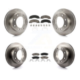 Front Rear Brake Rotor & Ceramic Pad Kit For Ford F-250 Super Duty Excursion 4WD