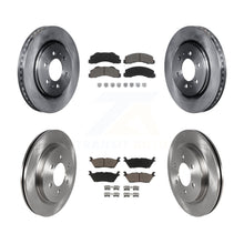 Charger l'image dans la galerie, Front Rear Disc Brake Rotors &amp; Ceramic Pad Kit For Ford F-150 Expedition Lincoln