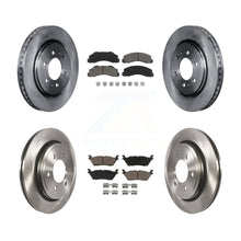 Charger l'image dans la galerie, Front Rear Disc Brake Rotors And Ceramic Pads Kit For Ford F-150