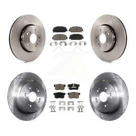 [Front+Rear] 2013-2018 Acura RDX Premium OE Brake Rotors & Ceramic Pads Kit For Max Braking