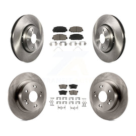 [Front+Rear] 2017-2022 Acura ILX Premium OE Brake Rotors & Ceramic Pads Kit For Max Braking