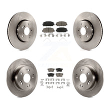 Charger l'image dans la galerie, [Front+Rear] 2016 Acura ILX Premium OE Brake Rotors &amp; Ceramic Pads Kit For Max Braking