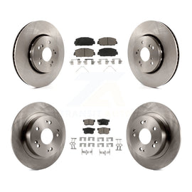 [Front+Rear] 2016 Acura ILX Premium OE Brake Rotors & Ceramic Pads Kit For Max Braking