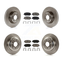 Load image into Gallery viewer, Front Rear Disc Brake Rotors And Ceramic Pads Kit For Hyundai Genesis Coupe