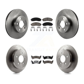 Front Rear Disc Brake Rotor And Ceramic Pad Kit For Ford Explorer Sport Trac 4WD