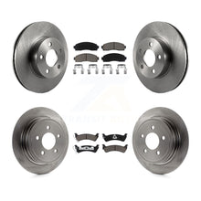 Charger l'image dans la galerie, Front Rear Disc Brake Rotor And Ceramic Pad Kit For Ford Explorer Sport Trac 4WD