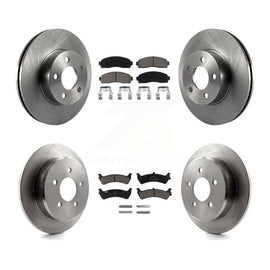 [Front+Rear] 2001 Ford Explorer Sport 4WD Premium OE Brake Rotors & Ceramic Pads Kit For Max Braking