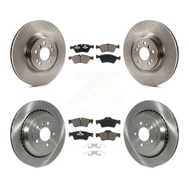 Front Rear Brake Rotor Ceramic Pad Kit For Mercedes-Benz ML350 GL450 GL550 GL350