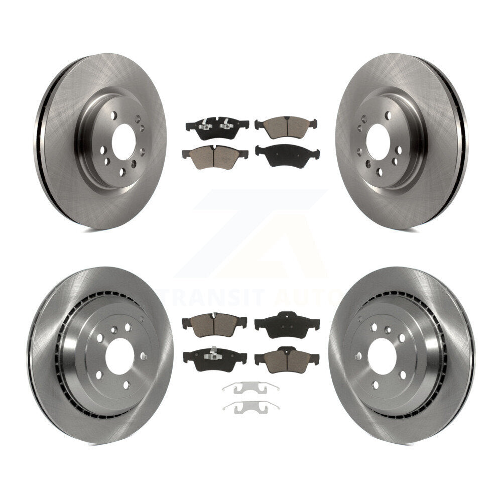 Kit de rotors de frein avant et arrière et plaquettes en céramique, pour Mercedes-Benz R350 ML500 R500 R320 