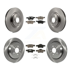Front Rear Brake Rotors & Ceramic Pad Kit For Mercedes-Benz R350 ML500 R500 R320