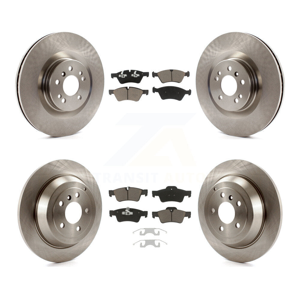 Front Rear Disc Brake Rotors And Ceramic Pads Kit For Mercedes-Benz ML320