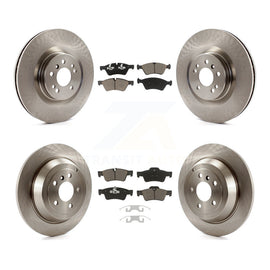 Kit de rotors de frein à disque avant et arrière et plaquettes en céramique pour Mercedes-Benz ML320 