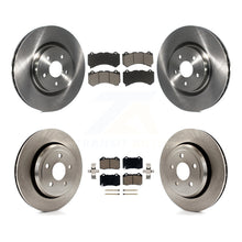 Charger l'image dans la galerie, Kit de rotor de frein avant et arrière et plaquettes en céramique, pour Jeep Grand Cherokee Dodge Durango 