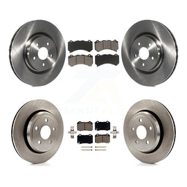 Kit de rotor de frein avant et arrière et plaquettes en céramique, pour Jeep Grand Cherokee Dodge Durango 