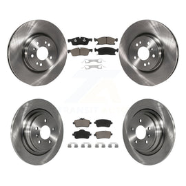 Front Rear Disc Brake Rotor Ceramic Pad Kit For Mercedes-Benz ML350 GLE350 ML250
